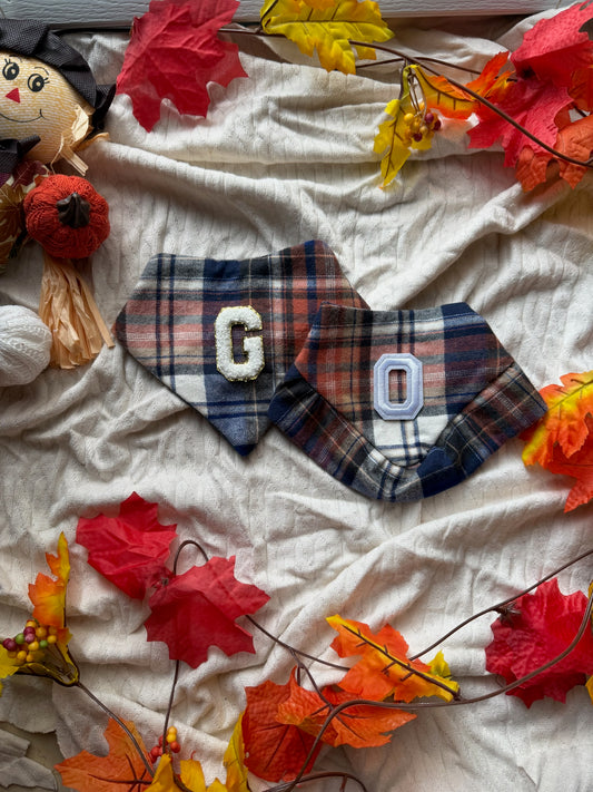 pumpkin plaid (letter color in shop notes)