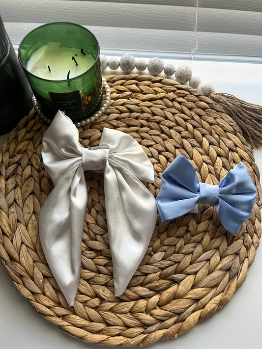 coastal cowpup satin sailor bows and bow ties