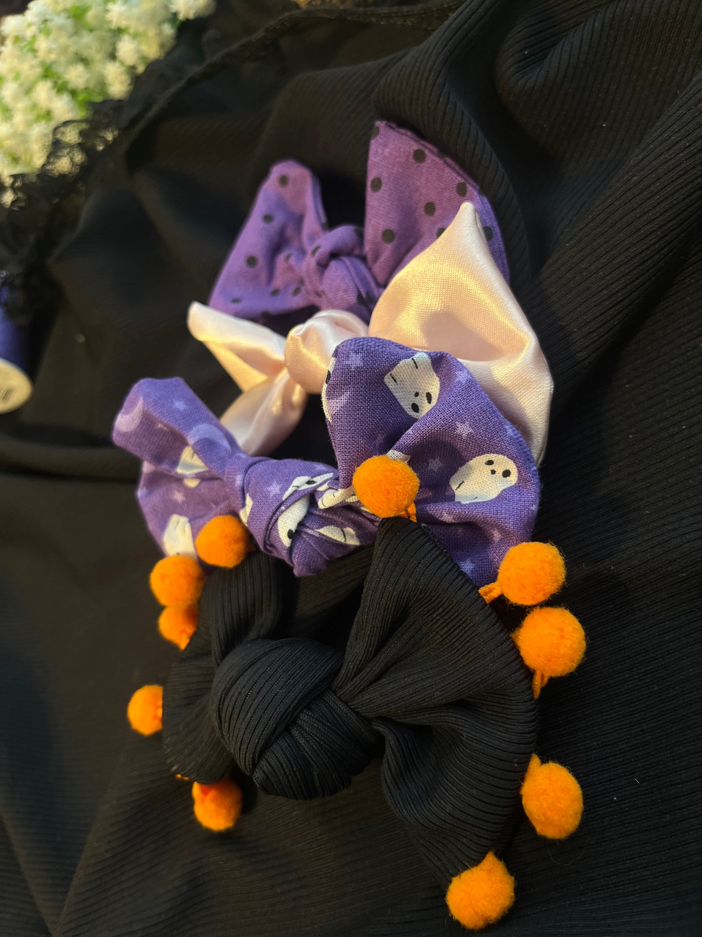 spooky szn hair bows