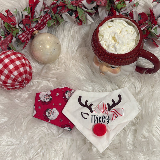 Rudolph THE BOW WILL BE MYSTERY IF YOU WANT One!