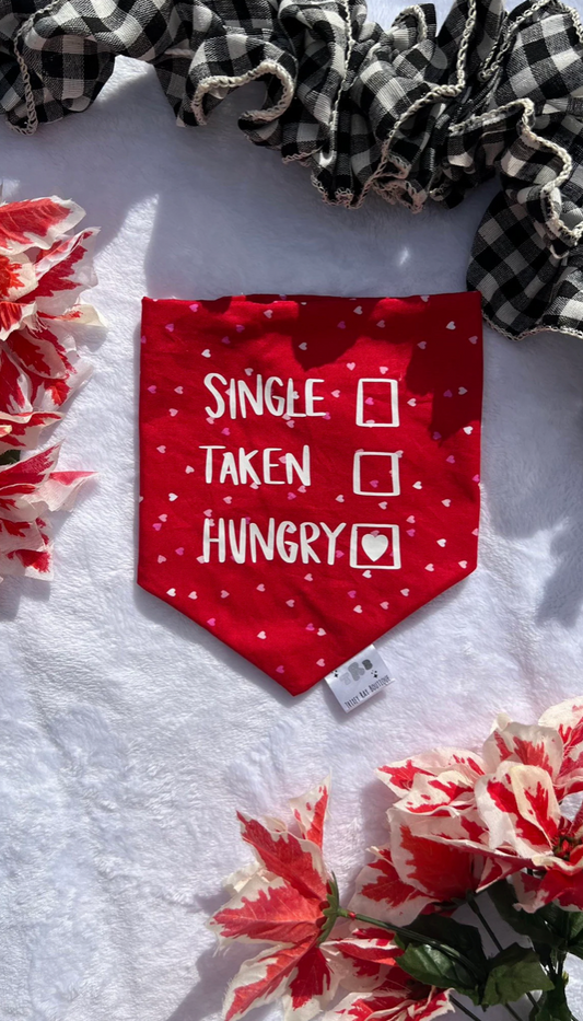 Single taken hungry